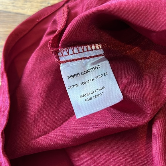 NWOT Princess Polly Satin Shellie Strapless Mini Dress Red - Picture 11 of 14